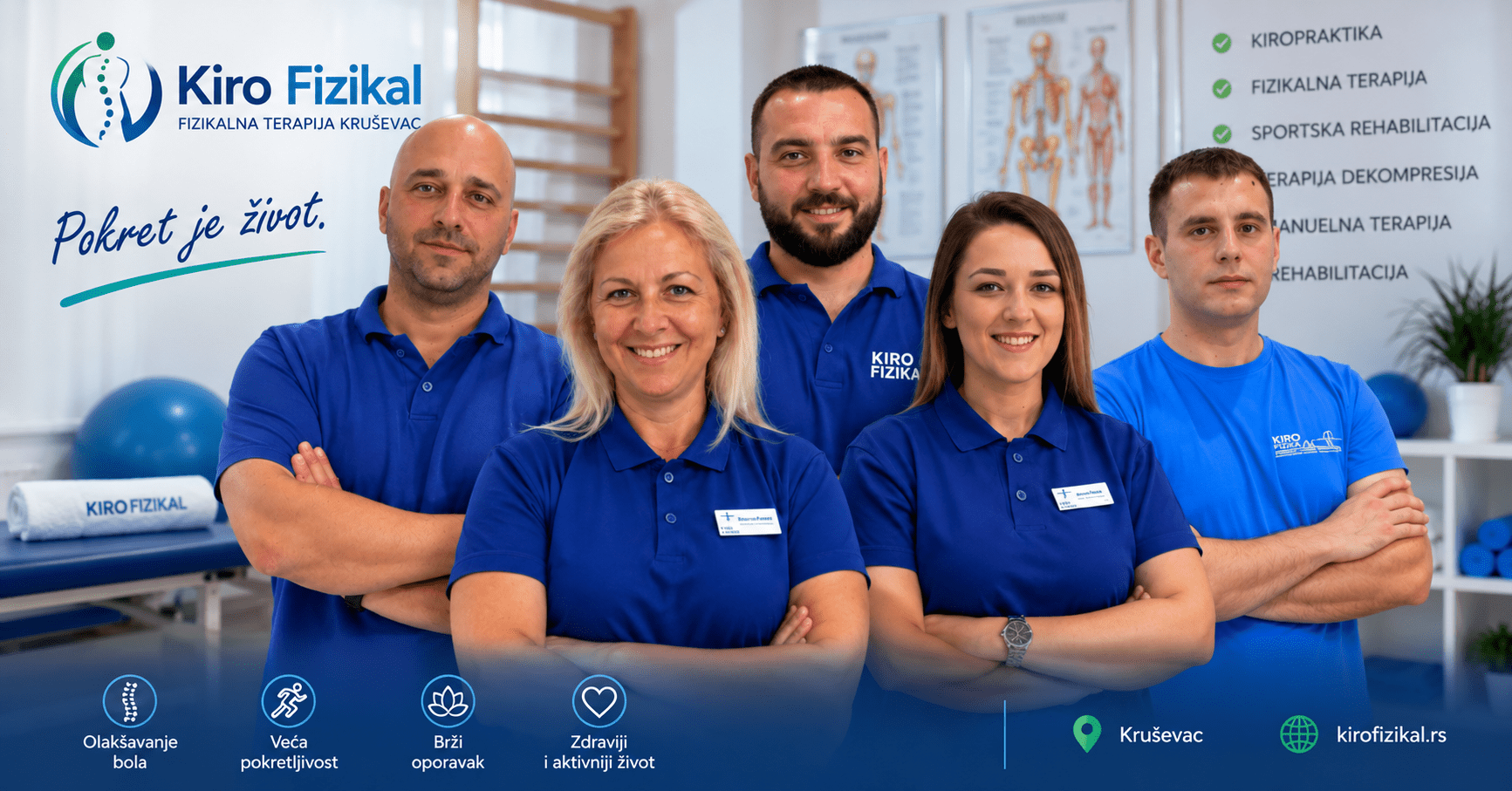 kiro fizikal tim fizioterapeuta